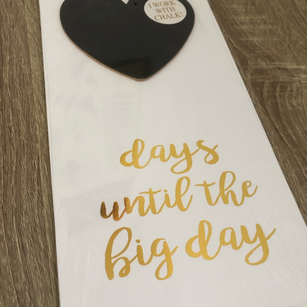 Wedding Countdown Board - Picture 2 of 2